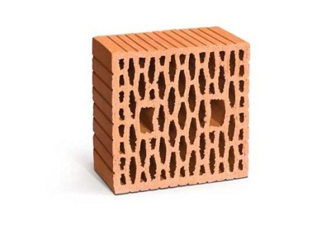 Керамический блок теплая керамика поризованный 4,5NF 250х250х140 М150 RAUF
